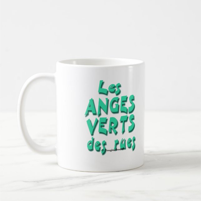 Tasse verte d'ange (Gauche)
