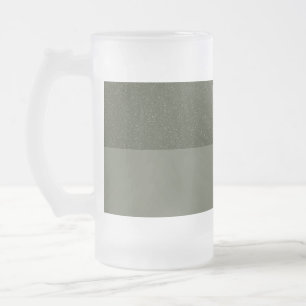 Tasse verte de mousse texturée - Personnalisable