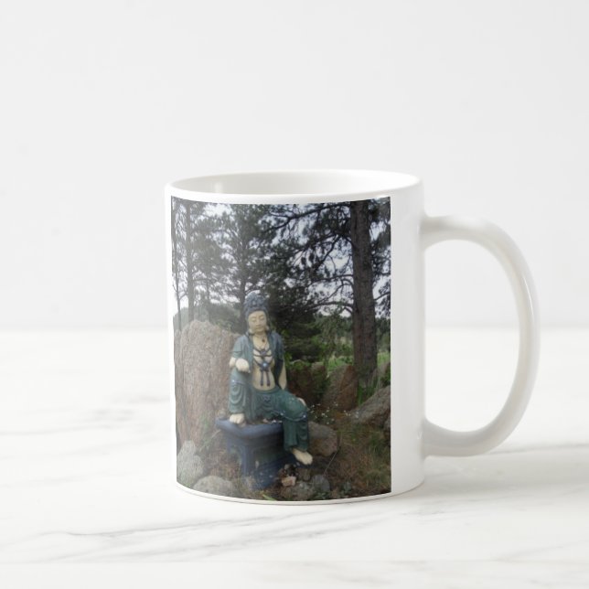 Tasse verte de statue Tara (Droite)