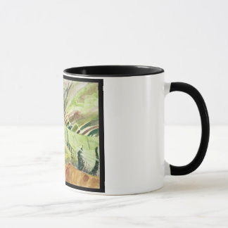 Tasse verte d'iguane de Sheguana