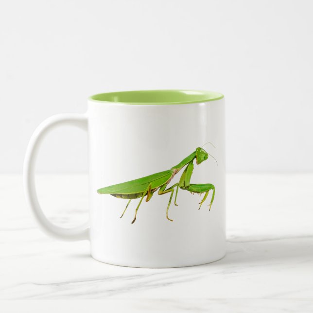 Tasse verte géante de mante de prière (Gauche)
