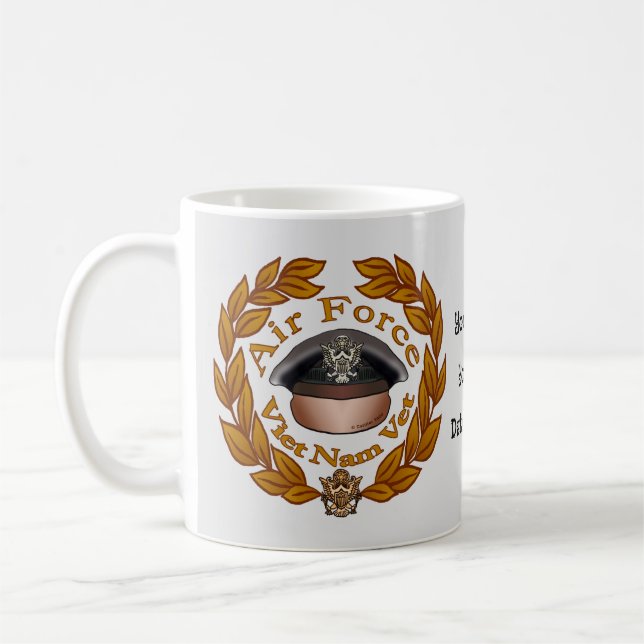 Tasse Vétéran de l'Air Force Vietnam (Gauche)
