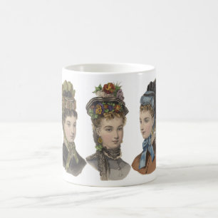 Tasse victorienne de beautés