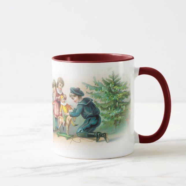 Tasse victorienne de Noël (Droite)