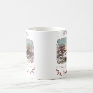 Tasse victorienne de réveillon de Noël