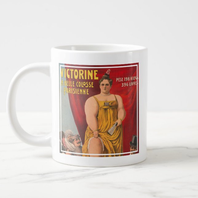 Tasse Victorine, La Belle Grande Femme Parisienne (Gauche)