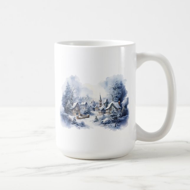 Tasse Village d'Hiver (Droite)