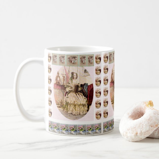 tasse vintage (Avec donut)