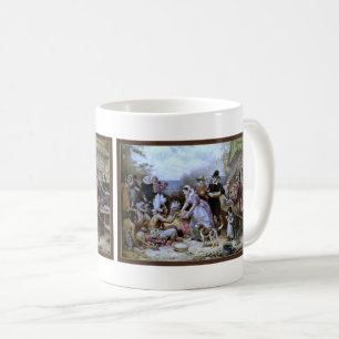 Tasse vintage américaine Joyeux Thanksgiving