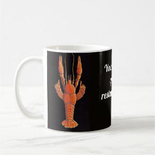 Tasse vintage au homard