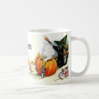 Tasse vintage avec du charme de Halloween