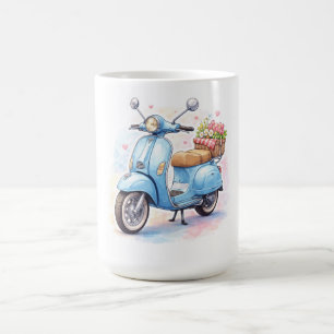 Tasse vintage classique Vespa Design de scooter
