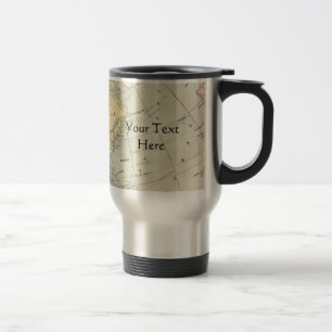 Tasse vintage de carte