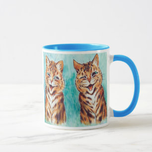 Tasse vintage de chat de meilleurs amis