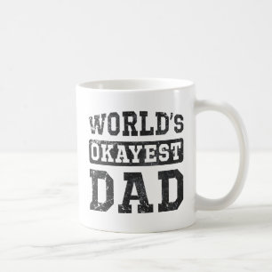 Tasse vintage de classique de papa d'Okayest du