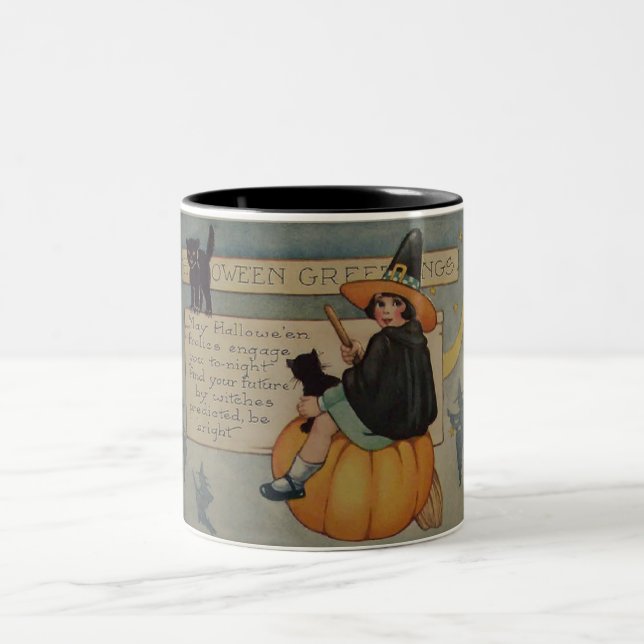 tasse vintage de Halloween (Centre)