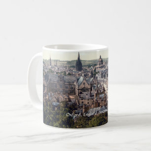 Tasse vintage de l'Angleterre, panorama c1895 de