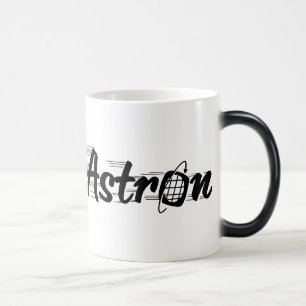 Tasse vintage de logo d'Estes Astron