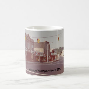 Tasse vintage de Westport - théâtre de beaux-arts