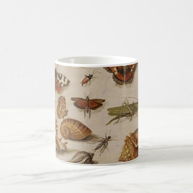 Tasse vintage d'illustration de biologie (Centre)