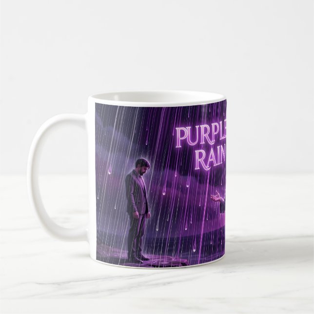 Tasse Violet Rain Emotional Renewal Seascape (Gauche)
