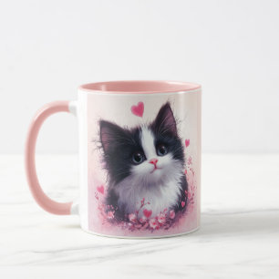 Tasse Visage de Chat Mignon - Cadeau pour les Amat
