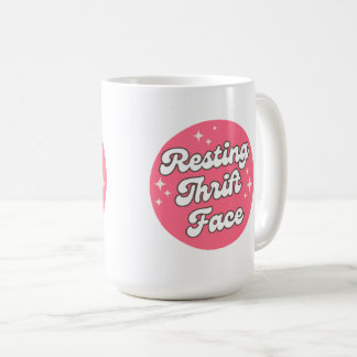 Tasse Visage Friperie au Repos