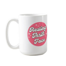 Tasse Visage Friperie au Repos