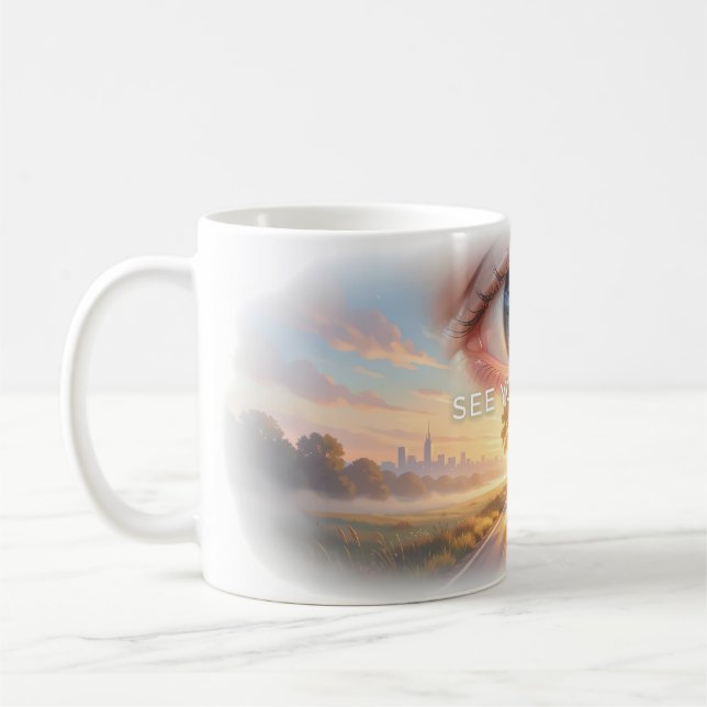 Tasse Visionnaire Voir Votre Chemin (Gauche)