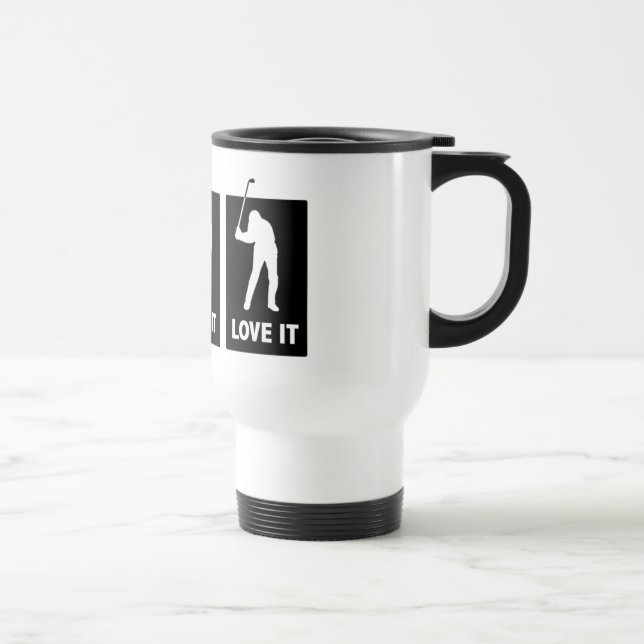 Tasse vivante de golf d'amour de jeu (Droite)