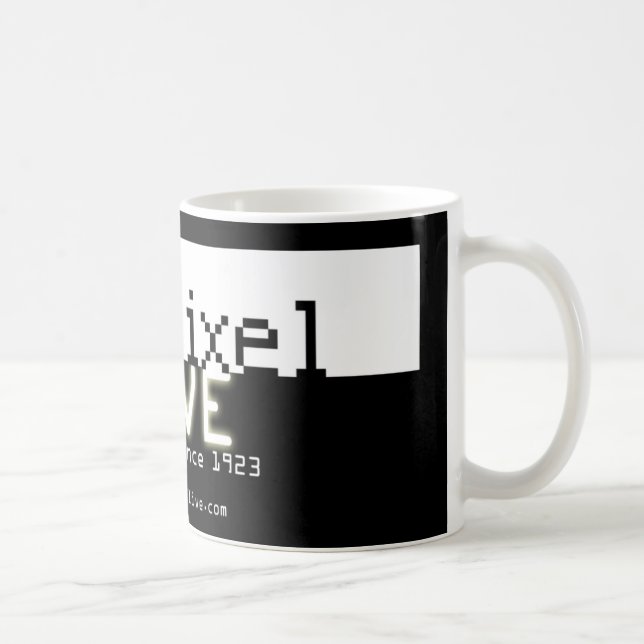 Tasse vivante de pixel mort (Droite)