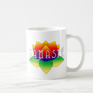 Tasse vive de yoga de Namaste Lotus