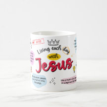 Tasse Vivre Chaque Jour avec Jésus