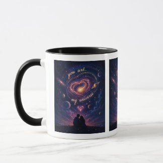 Tasse Vous êtes mon univers Illustration de l'univ