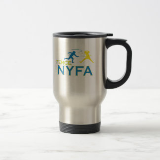 Tasse w/logo de voyage de la barrière NYFA