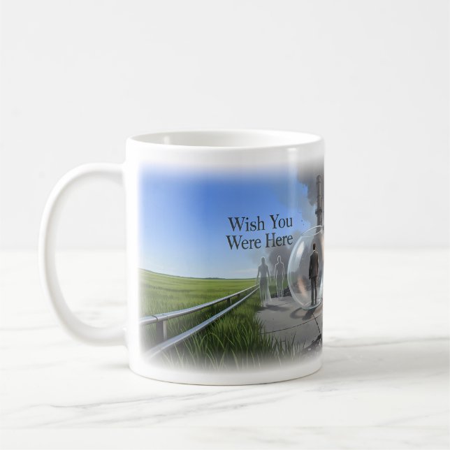 Tasse Wish You Were Here Distance (Gauche)