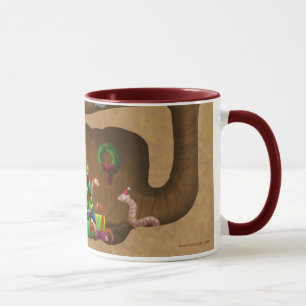 Tasse Wormy de Noël