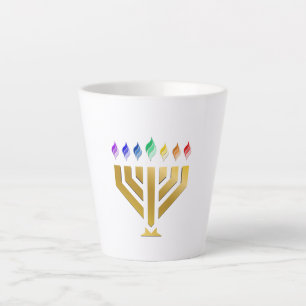 Tasse Yada Yahowah Menorah Latte