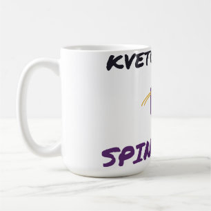Tasse Yiddish drôle de Hanukkah « Kvetch Less, Spi