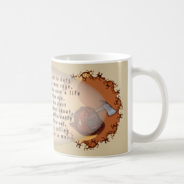 Tasse Yin Yang  Pompiers (Droite)