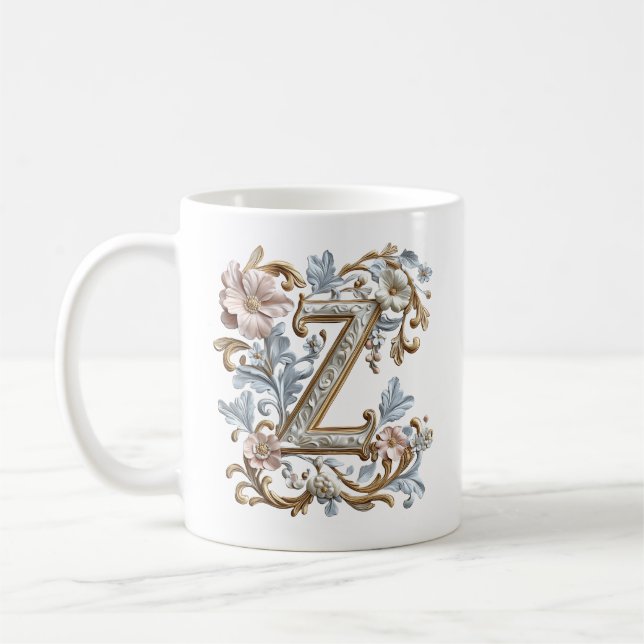 Tasse 'Z' baroque pour une princesse du café (Gauche)