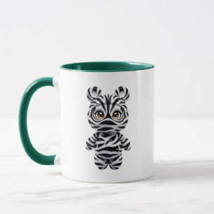 Tasse Zèbre Brillante Personnage Kawaii