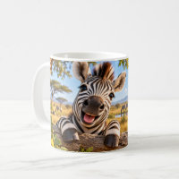 Tasse Zèbre Sois Sauvage à Ta Manière