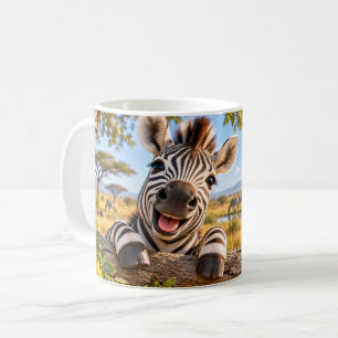 Tasse Zèbre Sois Sauvage à Ta Manière
