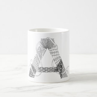 Tasse - Zenletter "A "