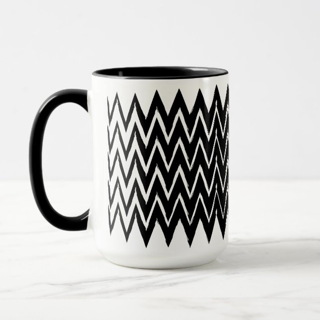 Tasse Zig Zag, Cadeau Tasse (Gauche)