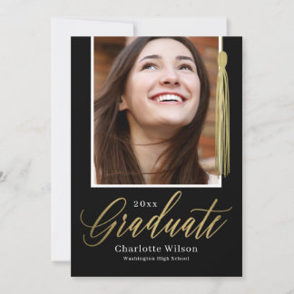 Tassel Pride Graduation Faire-part Invitation