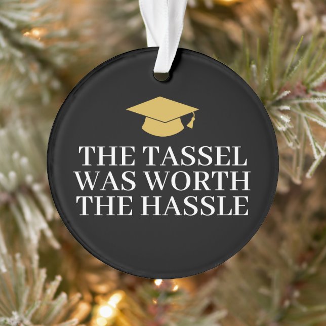 Tassel Vaut La Peine D'Être Hassle - Photo Moderne (Arbre)