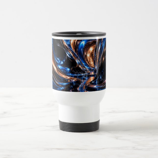 Tasses 3D Cosmic Metal Vortex (Centre)