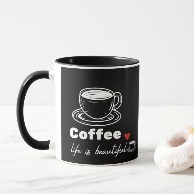 tasses à café (Avec donut)